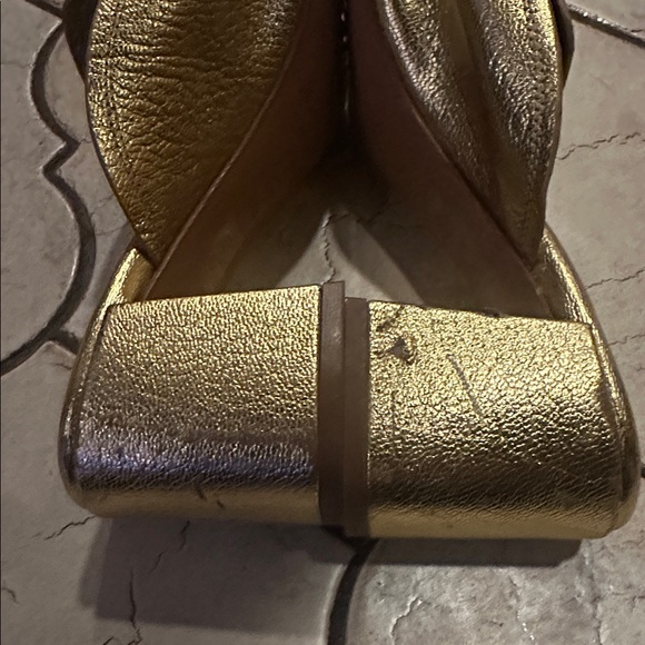 Pedro Garcia - Enna Heel in Gold size euro 37.5 - Picture 12 of 13